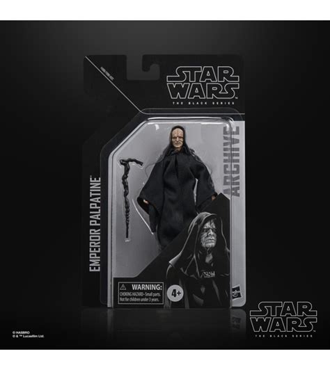 Figurine Empereur Palpatine Star Wars Black Series Archive