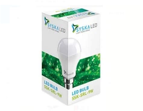 Syska Ceramic Cool Daylight Ssk Srl Watt Led Bulbs Input Voltage V