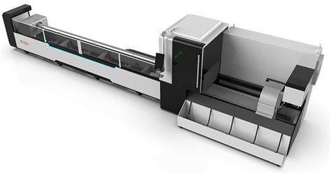 Masina De Debitat Profile Si Tevi Cu Laser FIBER Cormak LF60MS In 5 Axe