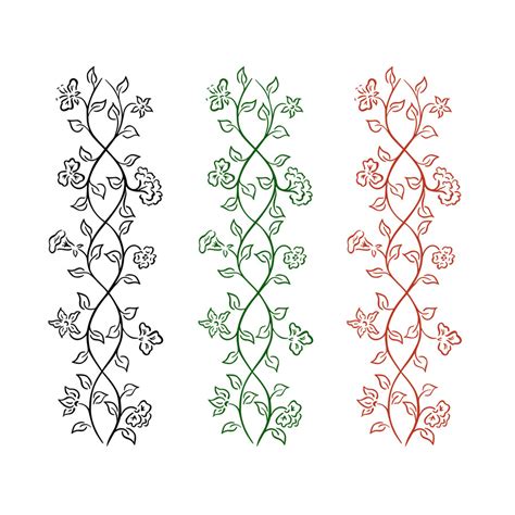 Floral Motif Vector At Collection Of Floral Motif Vector Free For Personal Use