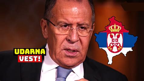 Situacija Na Kosovu Alarmantna Lavrov Mo E Se Desiti Velika