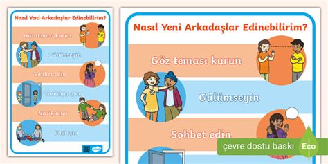 Nasıl Yeni Arkadaşlar Edinebilirim öğretmen Yaptı