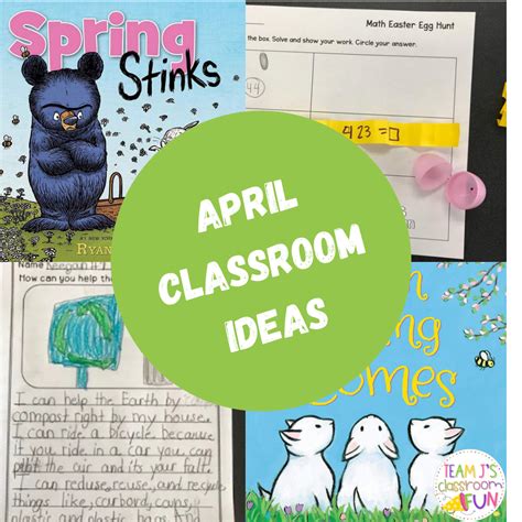 April Classroom Ideas - Team J's Classroom Fun