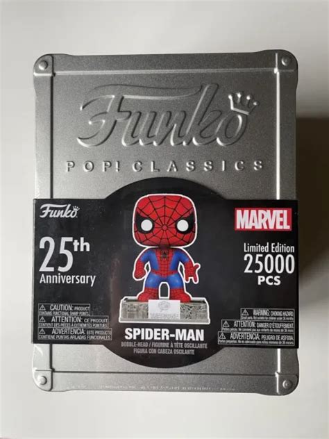 Funko Pop Spiderman Marvel Th Anniversary Pcs Limited Edition