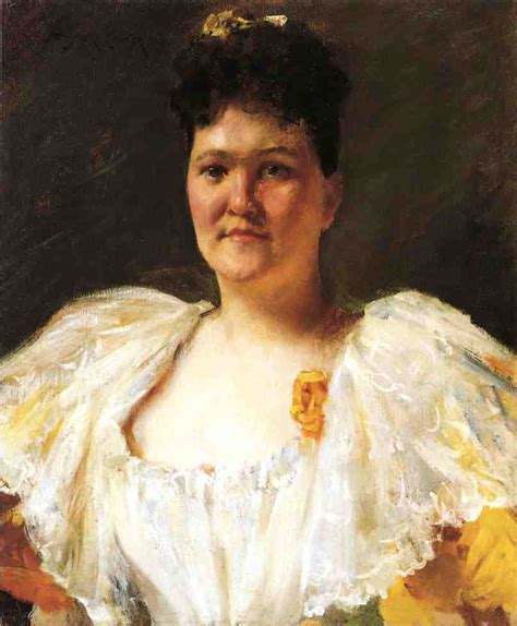 Portrait Of A Woman Painting William Merritt Chase Oil Paintings