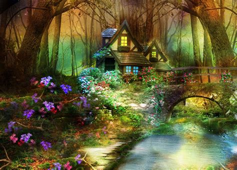 Spring Cottage Wallpapers Wallpaper Cave