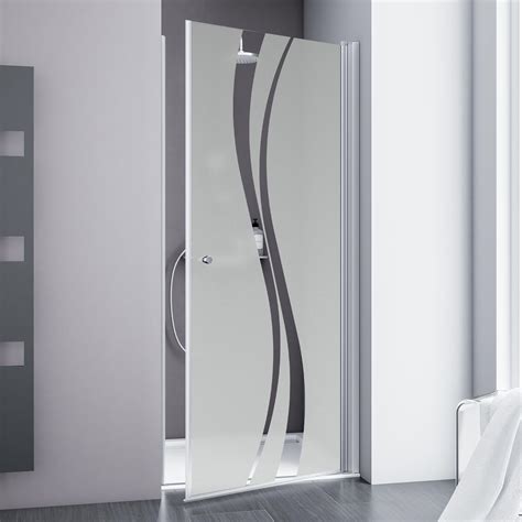 Schulte Porte De Douche Pivotante 90x192 Cm Verre 5 Mm Transparent