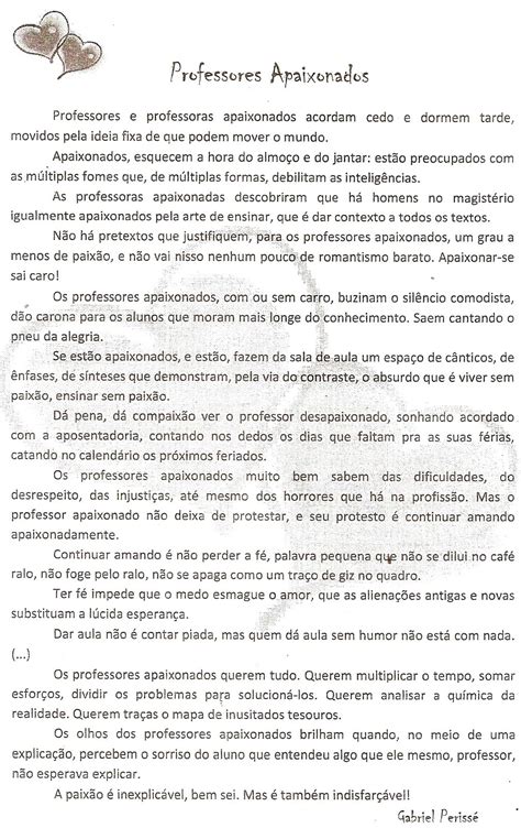 Textos Reflexivos Para Alunos