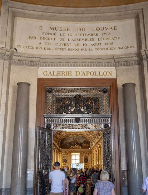 THE LOUVRE GALERIE D APOLLON The Galerie D Apollon Is A Flickr