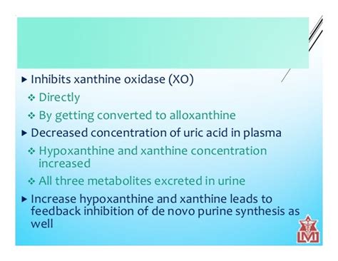 Drugs Used In Treatment Of Gout