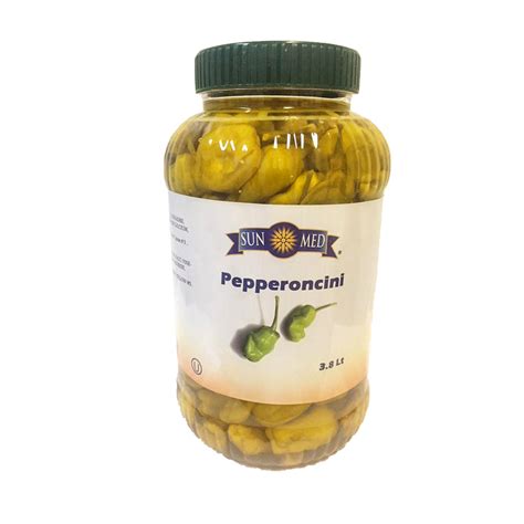 Green Peppers In Brine 3 8L Agrocan Foods