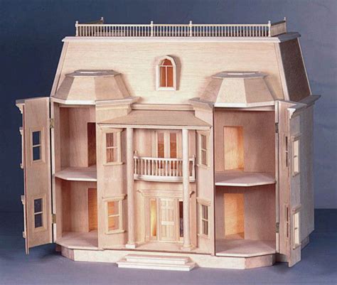 Foxhall Manor Unfinished Dollhouse Kit Endeavour Toys Dollhouse