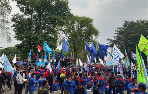 Bawa Sejumlah Tuntutan Buruh Di Bandung Gelar Aksi May Day Di Jakarta