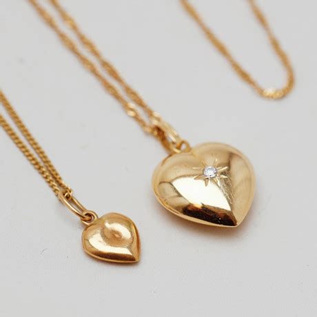 Collier Med H Nge St K Guld Vikt Ca Gram Smycken