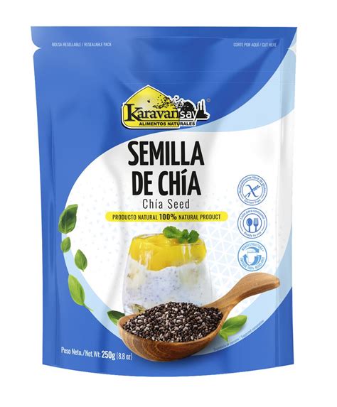 Semilla De Chia Karavansay Gr Bolsa Gr Karavansay