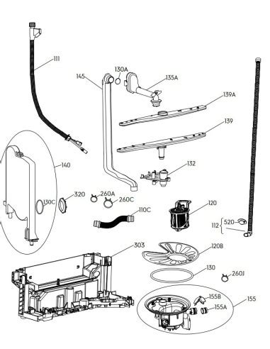 Tuyau D Arriv E D Eau Pour Lave Vaisselle Esf Low Electrolux Aeg