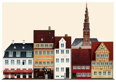 Copenhagen architecture | Behance