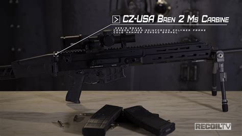 Cz Usa Bren 2 Ms Carbine Recoiltv