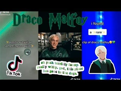 best draco malfoy tiktoks😌 - dracotok / draco malfoy tiktok compilation ...