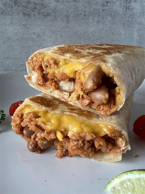 Chili Cheese Burrito Vegan Taco Bell Copycat Naturallie Plant Based