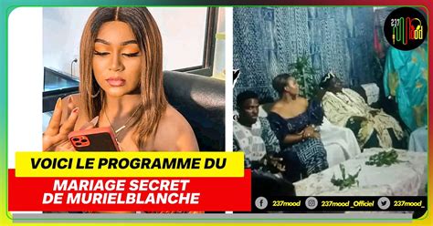 Voici Le Programme Du Mariage Secret De Muriel Blanche