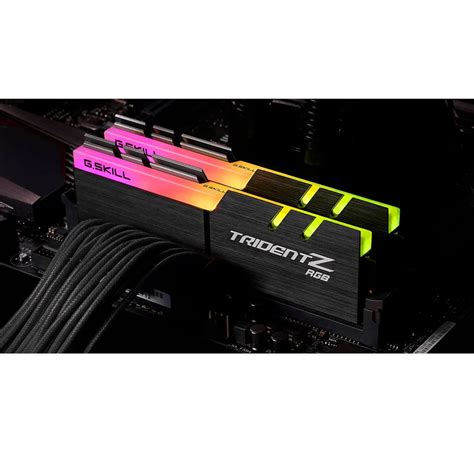 G.SKILL Trident Z RGB 32GB DDR4 3600MHZ Memory (F4-3600C18D-32GTZR)