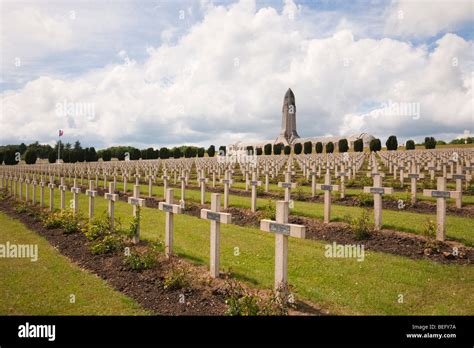 Douaumont Verdun Lorraine France Graves At The French National War