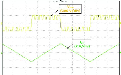 Measured Voltage And Current Download Scientific Diagram