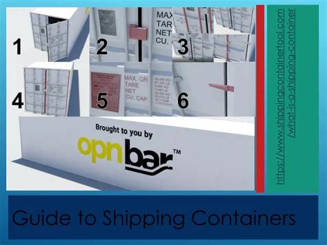 Ppt Guide To Shipping Containers Powerpoint Presentation Free Download Id13151286