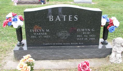 Elwyn G Bud Bates M Morial Find A Grave