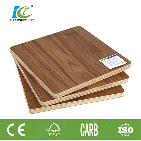 Crown Cut Black Walnut Veneer Laminated Fancy Plywood Boards For