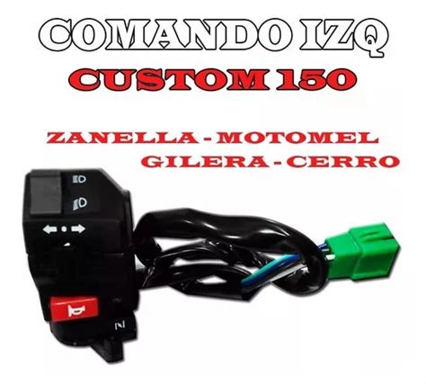 Comando O Switch De Luces Izquierdo Custom En 150 Fas Motos FASMOTOS