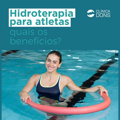 Hidroterapia para atletas quais os benefícios sitename