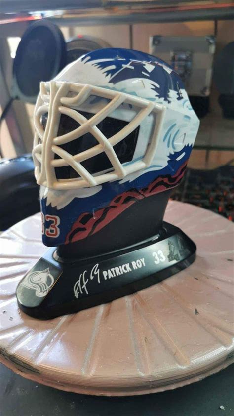 STL file goalie mask patrick roy 33・3D printable design to download・Cults