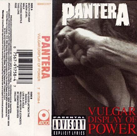 Pantera - Vulgar Display of Power - Encyclopaedia Metallum: The Metal ...