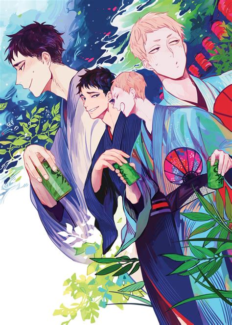 마츠하나 하이큐 Haikyuu Hq Bl Matsukawa Hanamaki Matsuhana Manga