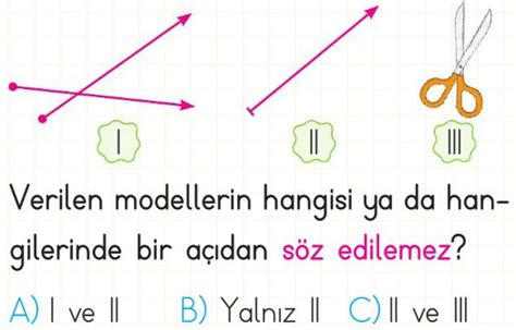 Geometride Temel Kavramlar Test Çöz 3 Sınıf Matematik Testleri