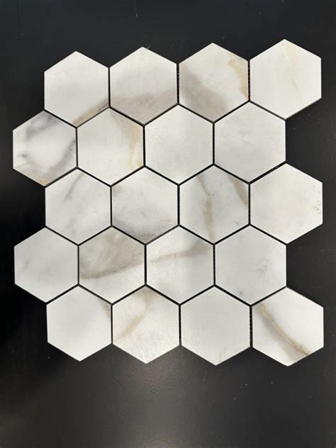 CALACATTA GOLD HEXAGON MOSAIC - Markan Hardwood Plus