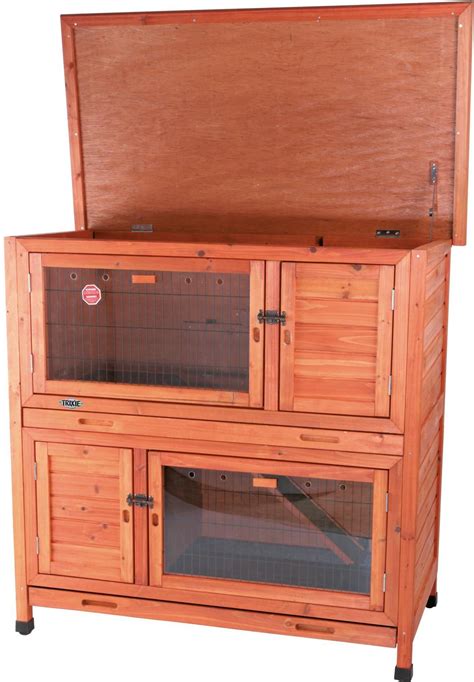 Trixie Natura Insulated Two Story Rabbit Hutch M Pris