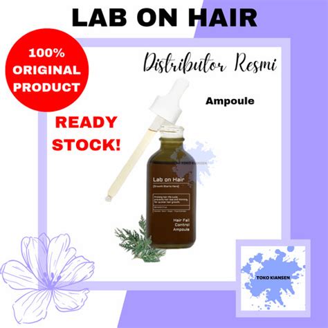 Jual Lab On Hair Anti Hair Fall Ampoule Hair Serum Rambut Rontok Ml