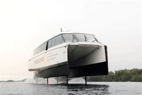 New Zealand s Lake Manapōuri Getting An Electric Hydrofoil Ferry