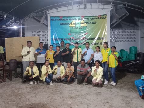 Pesan PK Komda NTT Lepas Jejak Vallo Bersama Pemuda Katolik Belu