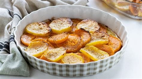 Courge et pommes de terre rôties au four la recette parfaite pour l