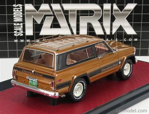 MATRIX SCALE MODELS MX21004 012 Scale 1 43 JEEP CHEROKEE CHIEF SJ 4X4