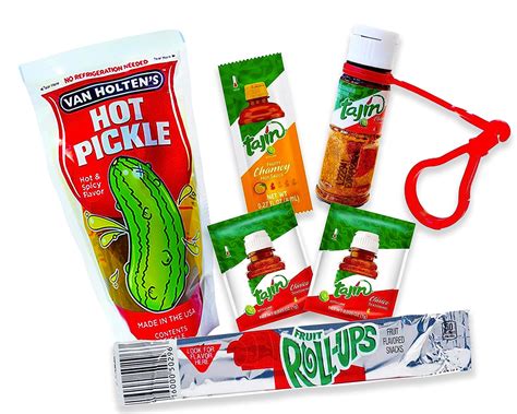 Mexhaus Tik Tok Chamoy Sour Pickle Kit Mit Van Holten Pickle Fruit