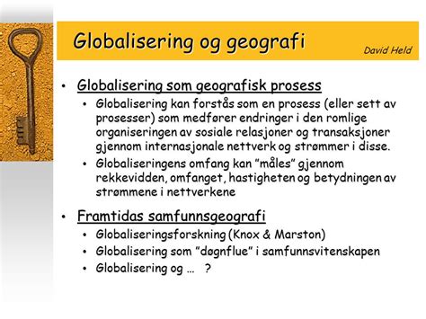 Framtidas Geografi Kristian Stokke Territorielt Avgrensete Konomiske