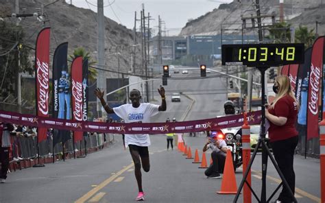 Biyaki y Gaitho conquistan el Medio Maratón Internacional Tijuana 2021