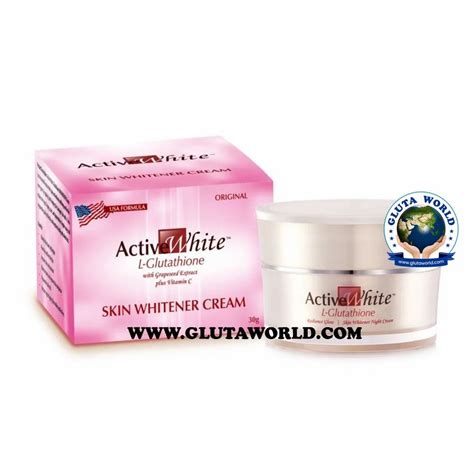 Active White L Glutathione Skin Whitening Night Cream At Rs 1900 Box