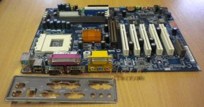 Gigabyte GA 7ZX Rev 1 01 Mainboard Blende Sockel