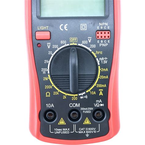 Digital Multimeter A L Ac Dc Ammeter Voltmeter Meter Diagnostic Tool